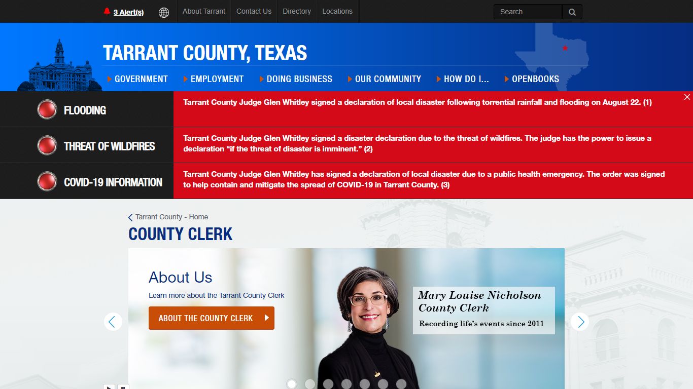 County Clerk - Tarrant County TX